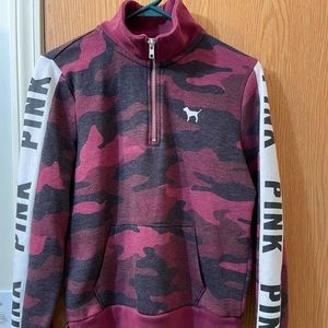 Camo Half Zip